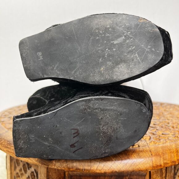 Jeffrey Campbell | Walk Tall | Knee High | Black Velvet | Size 8M - Picture 7 of 14